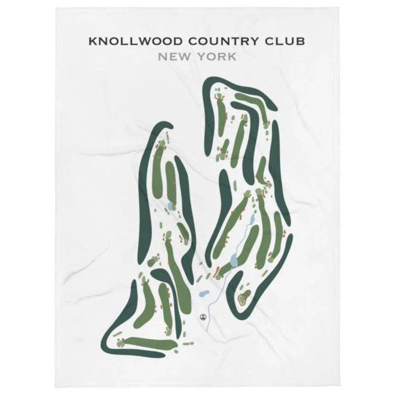 Knollwood Country Club, New York - Printed Golf Course