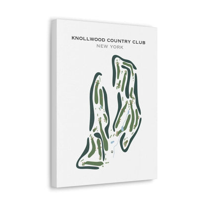 Knollwood Country Club, New York - Printed Golf Course