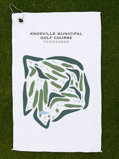 Knoxville Municipal Golf Course, Tennessee - Printed Golf Courses