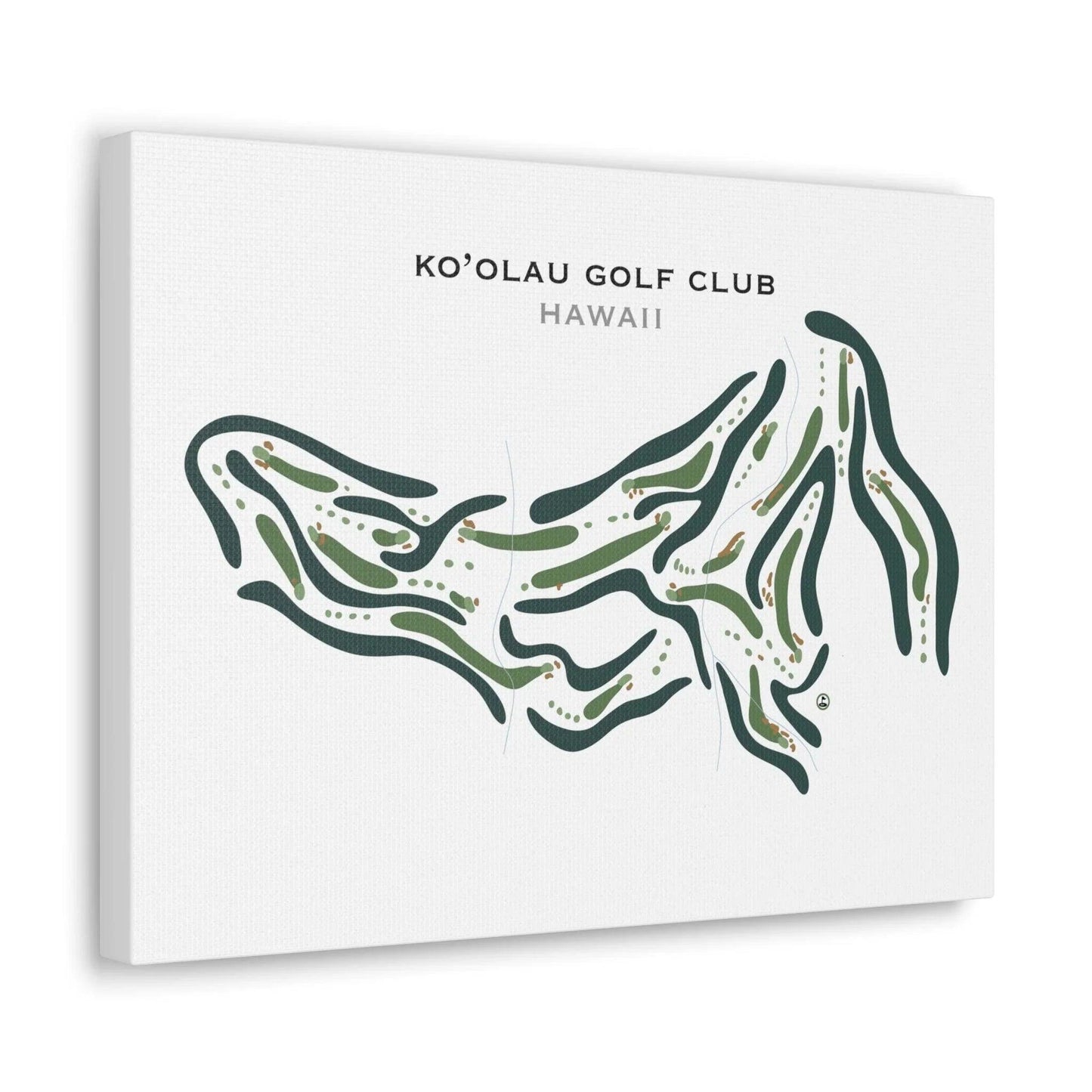 Ko'olau Golf Club, Hawaii - Printed Golf Courses
