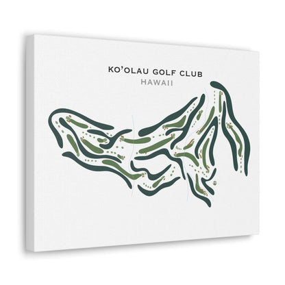 Ko'olau Golf Club, Hawaii - Printed Golf Courses