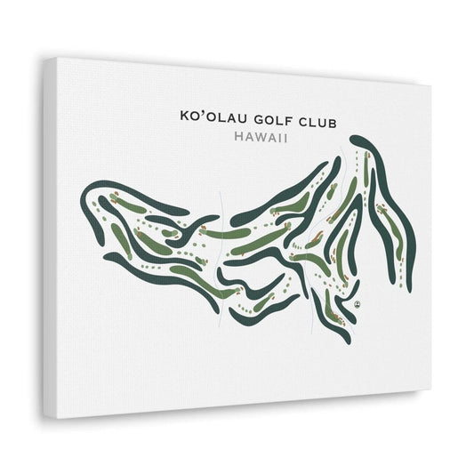 Ko'olau Golf Club, Hawaii - Printed Golf Courses
