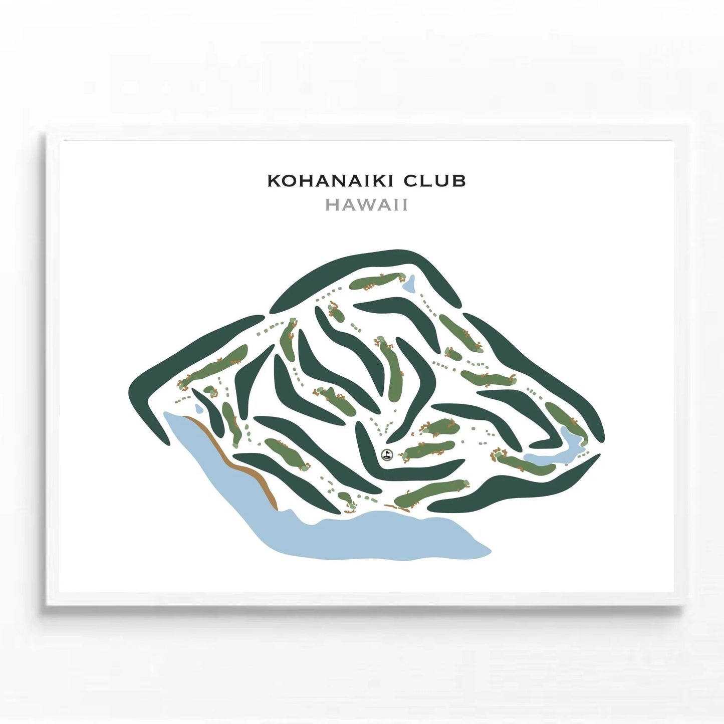 Kohanaiki Club, Hawaii - Printed Golf Courses