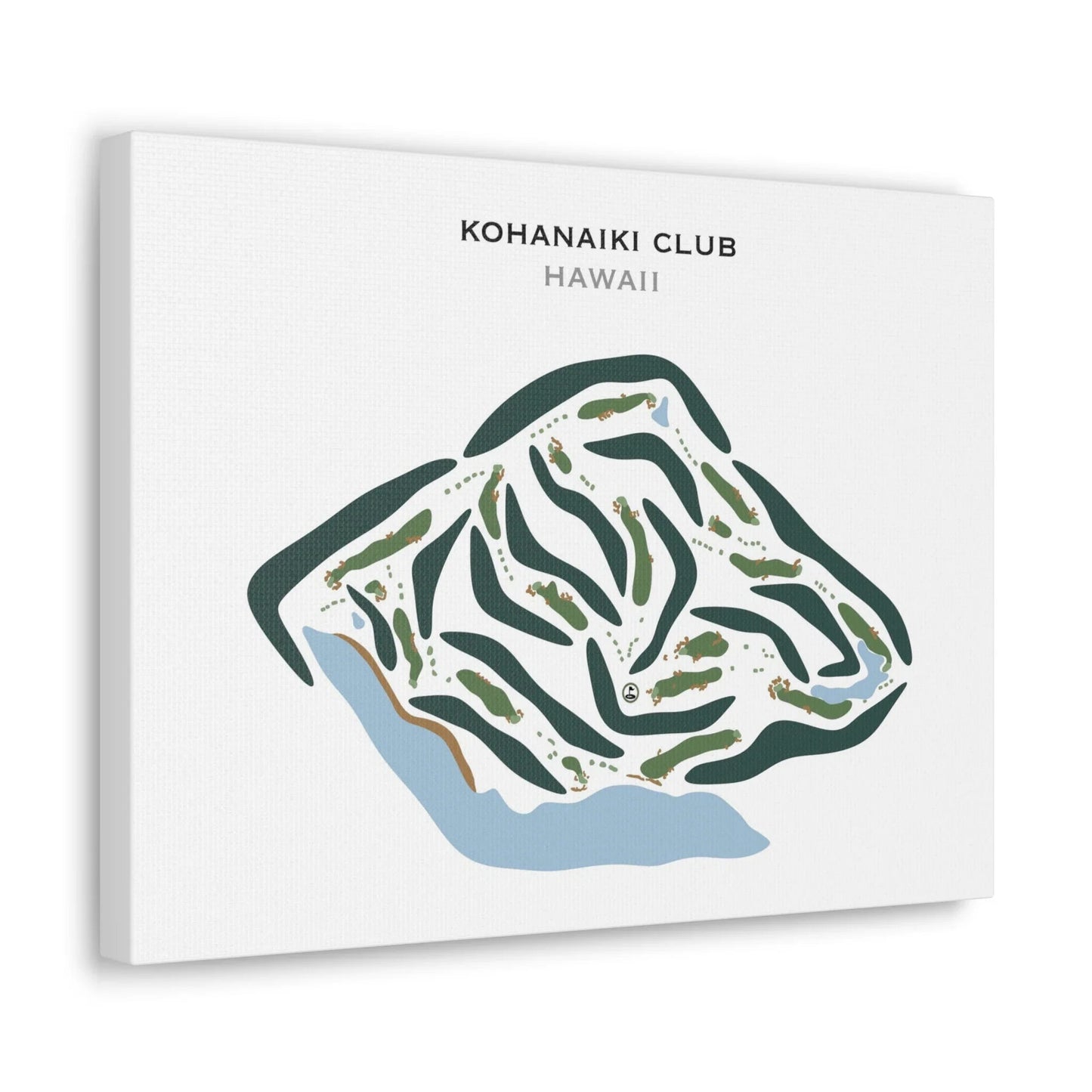 Kohanaiki Club, Hawaii - Printed Golf Courses