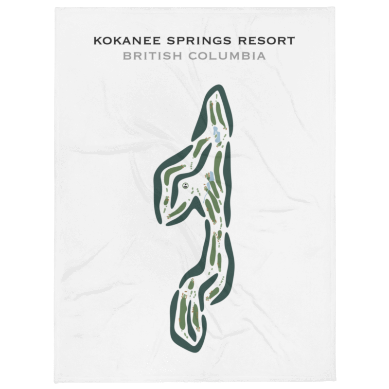Kokanee Springs Resort Club, BC, Canada - Printed Golf Courses
