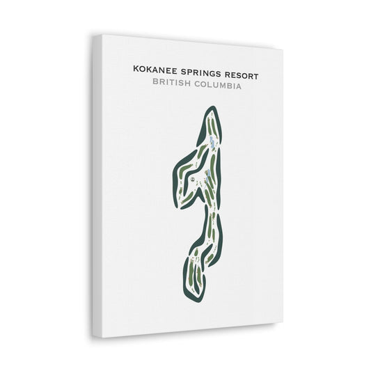 Kokanee Springs Resort Club, BC, Canada - Printed Golf Courses