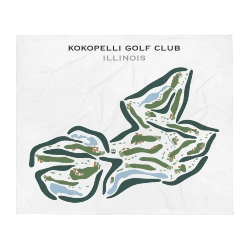 Kokopelli Golf Club, Illinois - Printed Golf Courses