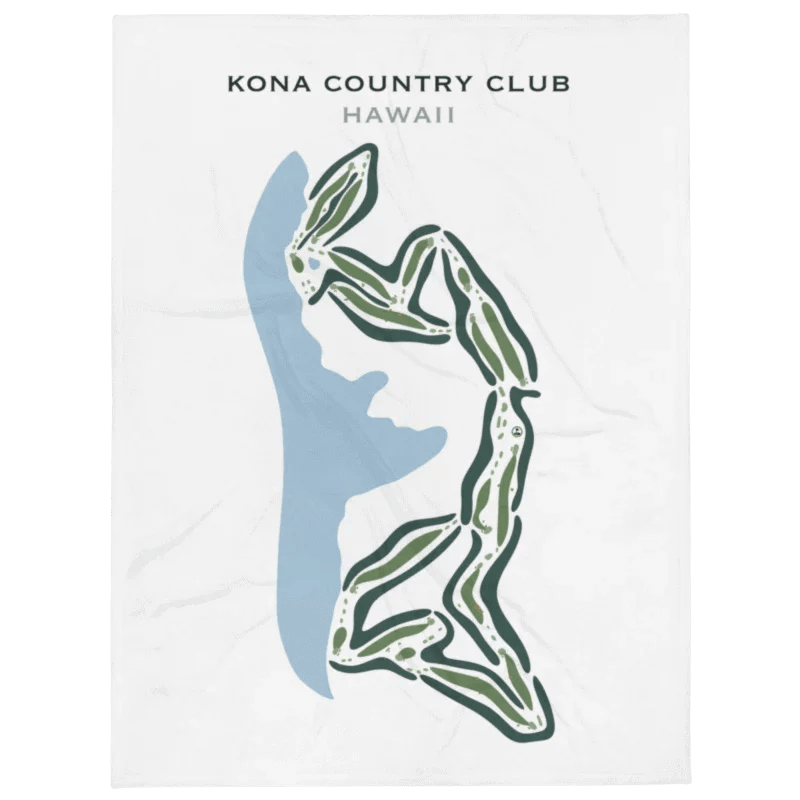 Kona Country Club, Hawaii - Printed Golf Courses