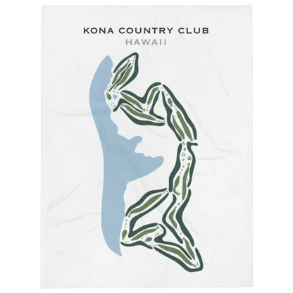 Kona Country Club, Hawaii - Printed Golf Courses