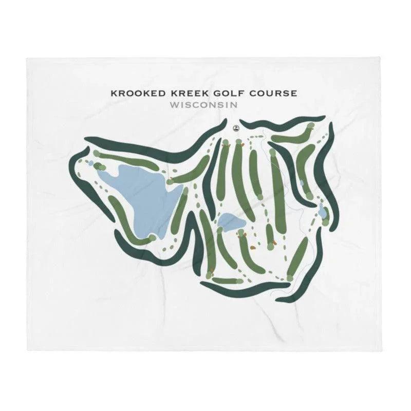 Krooked Kreek Golf Course, Wisconsin - Printed Golf Courses