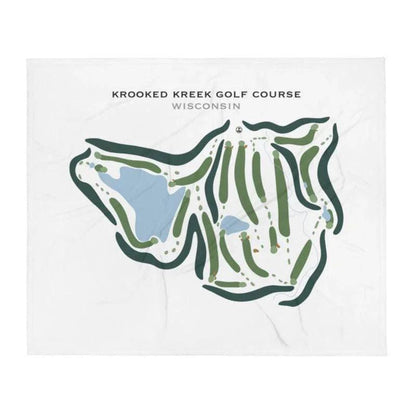 Krooked Kreek Golf Course, Wisconsin - Printed Golf Courses