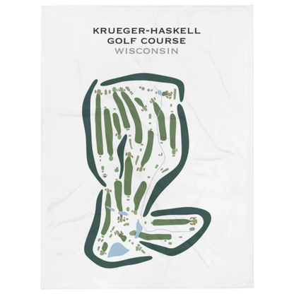 Krueger-Haskell Golf Course, Wisconsin - Printed Golf Courses