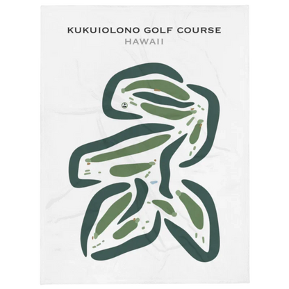 Kukuiolono Golf Course, Hawaii - Printed Golf Courses