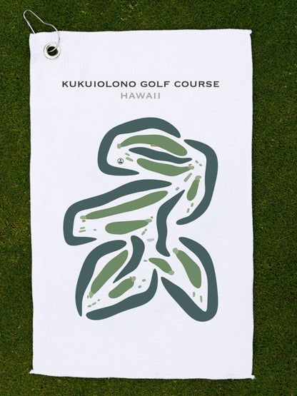 Kukuiolono Golf Course, Hawaii - Printed Golf Courses