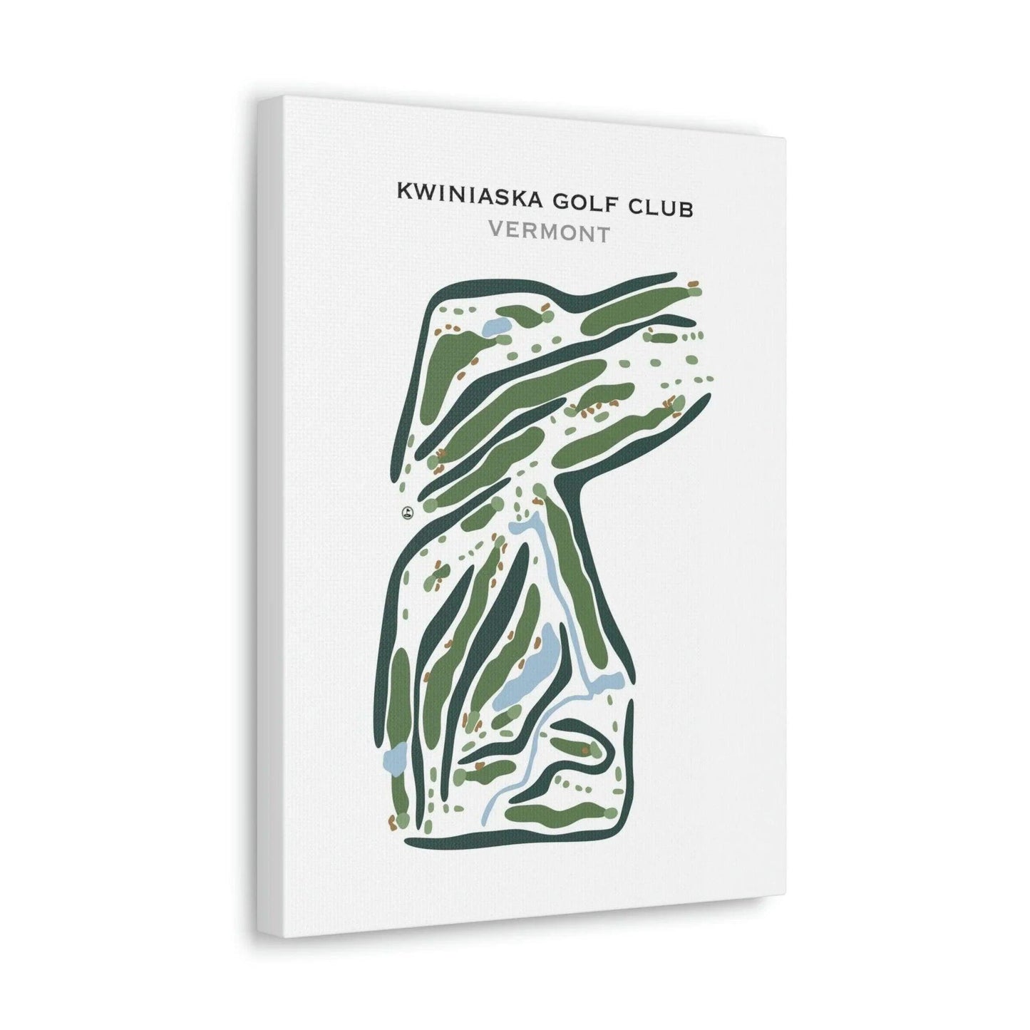 Kwiniaska Golf Club, Vermont - Printed Golf Courses