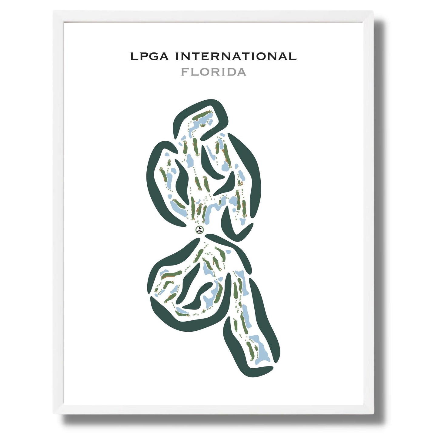 LPGA International, Florida - Printed Golf Courses