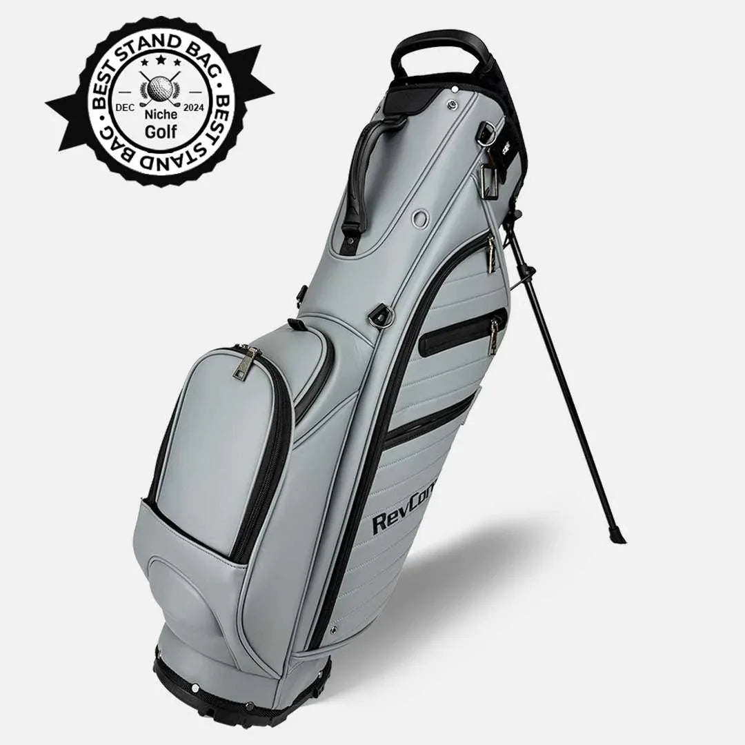 RevCore Lux LT Lightweight Stand Bag | 5 Way Velvet Lined Dividers - GOLF LEAGUE
