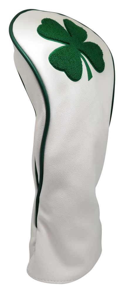 Lucky Clover Embroidered Headcover by ReadyGOLF - Driver