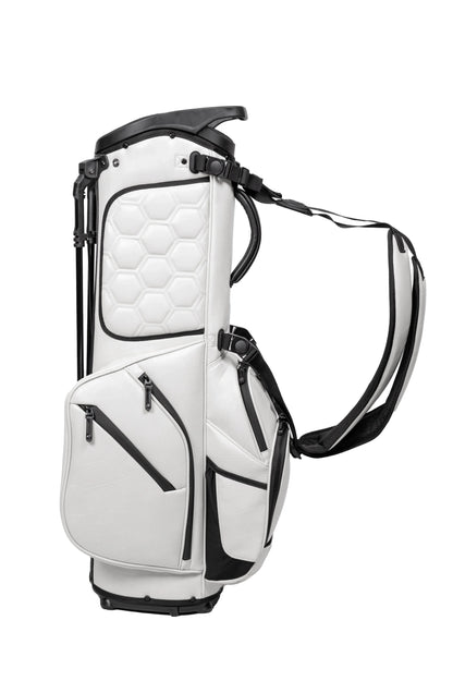 LUXG-ExoticWomen_s8.5CBPatchworkWhite-BAG_STRAP-HR - GOLF LEAGUE