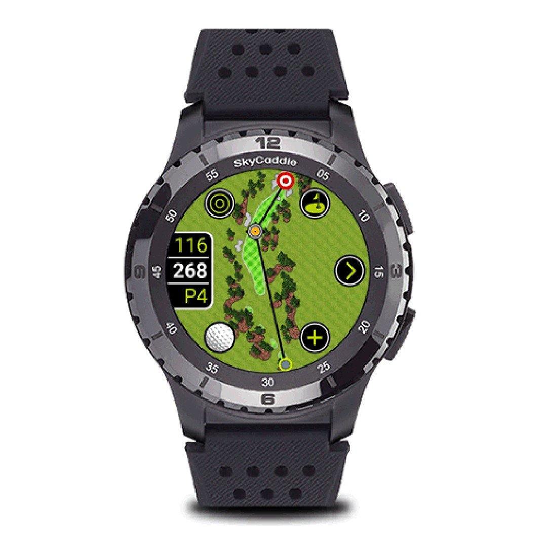 SkyCaddie LX5C GPS Golf Watch with Ceramic Bezel
