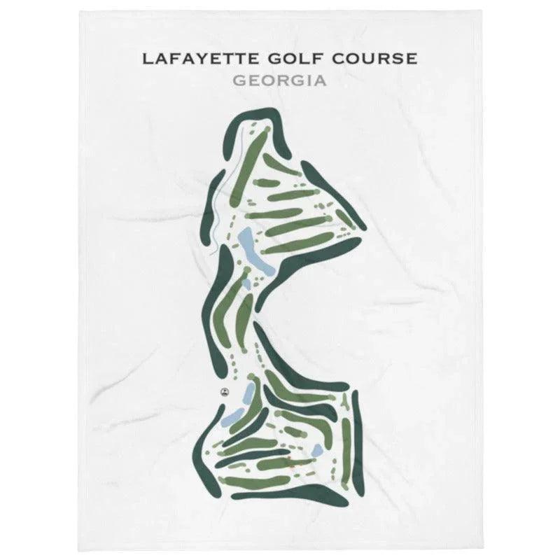 LaFayette Golf Course, Georgia - Printed Golf Course