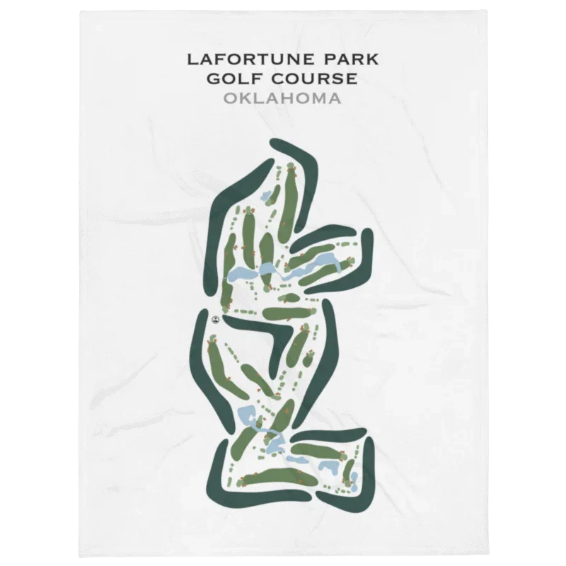 LaFortune Park Golf Course, Oklahoma - Printed Golf Courses