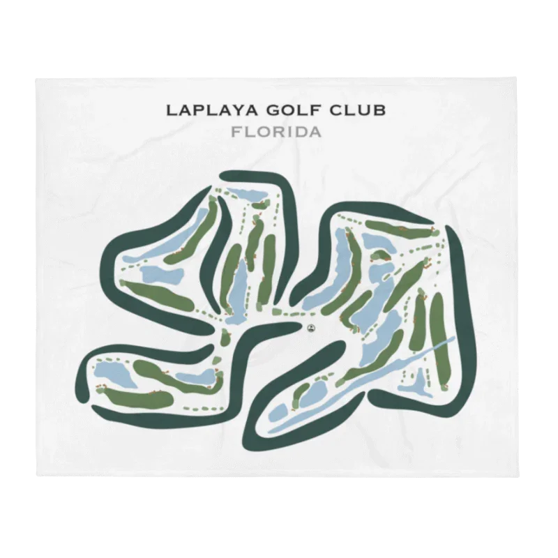 LaPlaya Golf Club, Florida - Printed Golf Courses