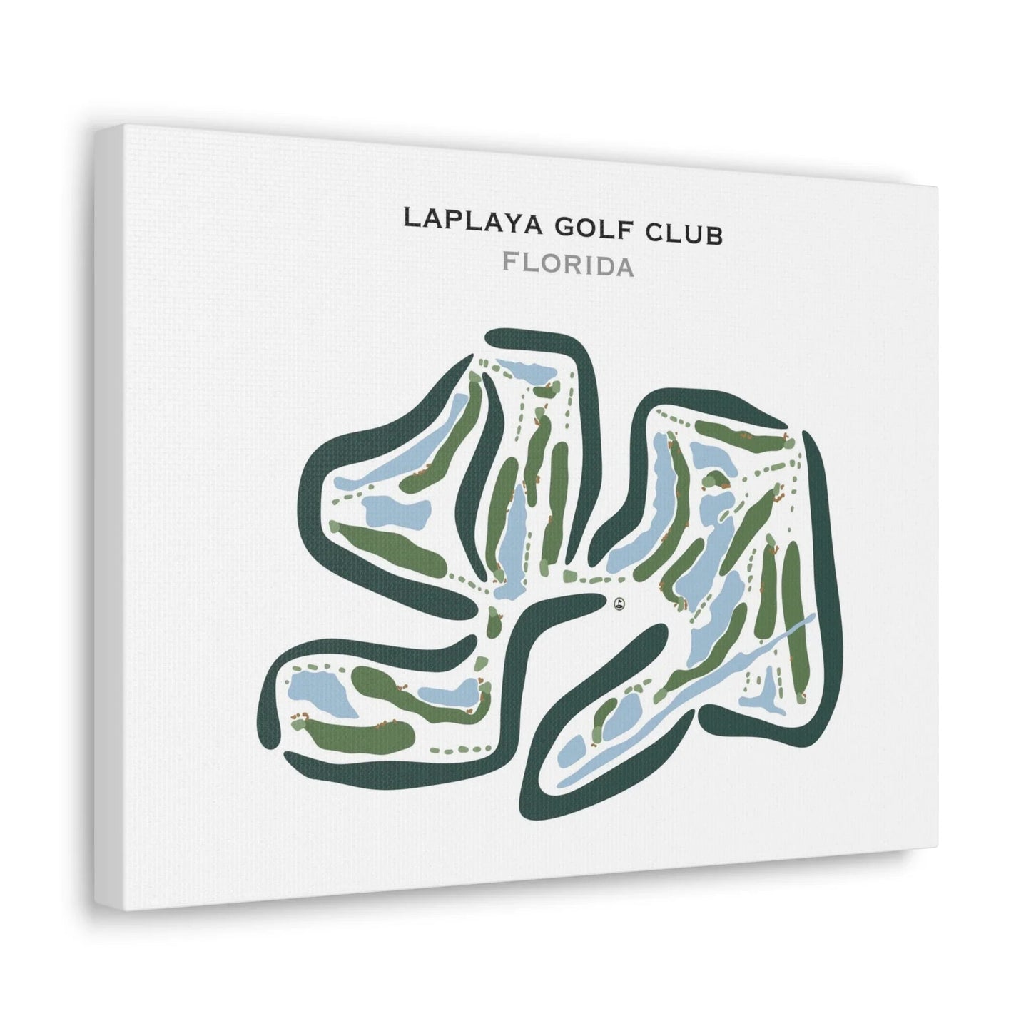 LaPlaya Golf Club, Florida - Printed Golf Courses