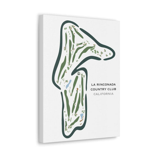 La Rinconada Country Club, California - Printed Golf Courses