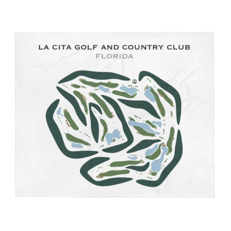 La Cita Golf & Country Club, Florida - Printed Golf Courses