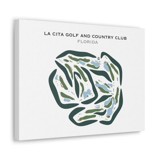 La Cita Golf & Country Club, Florida - Printed Golf Courses
