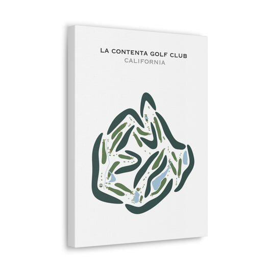 La Contenta Golf Club, California - Printed Golf Courses