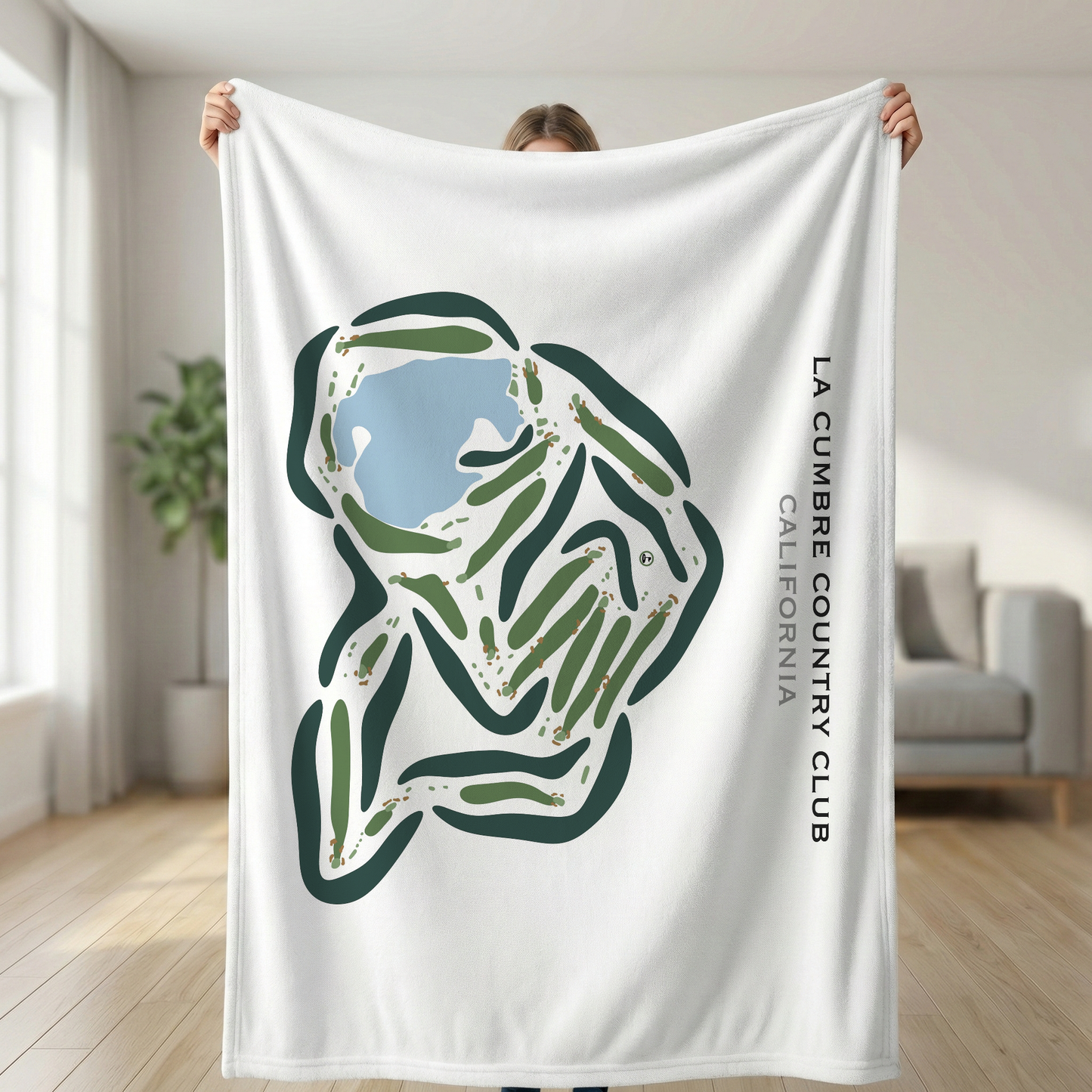 La Cumbre Country Club, California - Printed Golf Courses