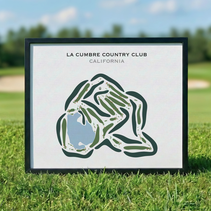 La Cumbre Country Club, California - Printed Golf Courses