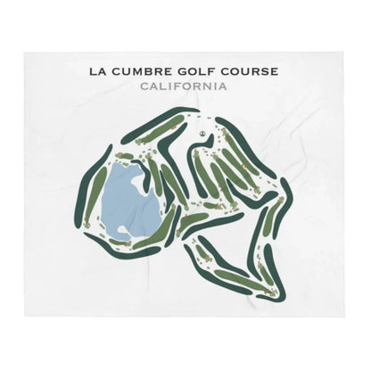 La Cumbre Golf Course, California - Printed Golf Course