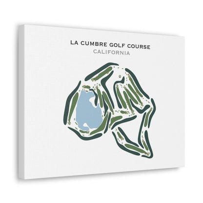 La Cumbre Golf Course, California - Printed Golf Course