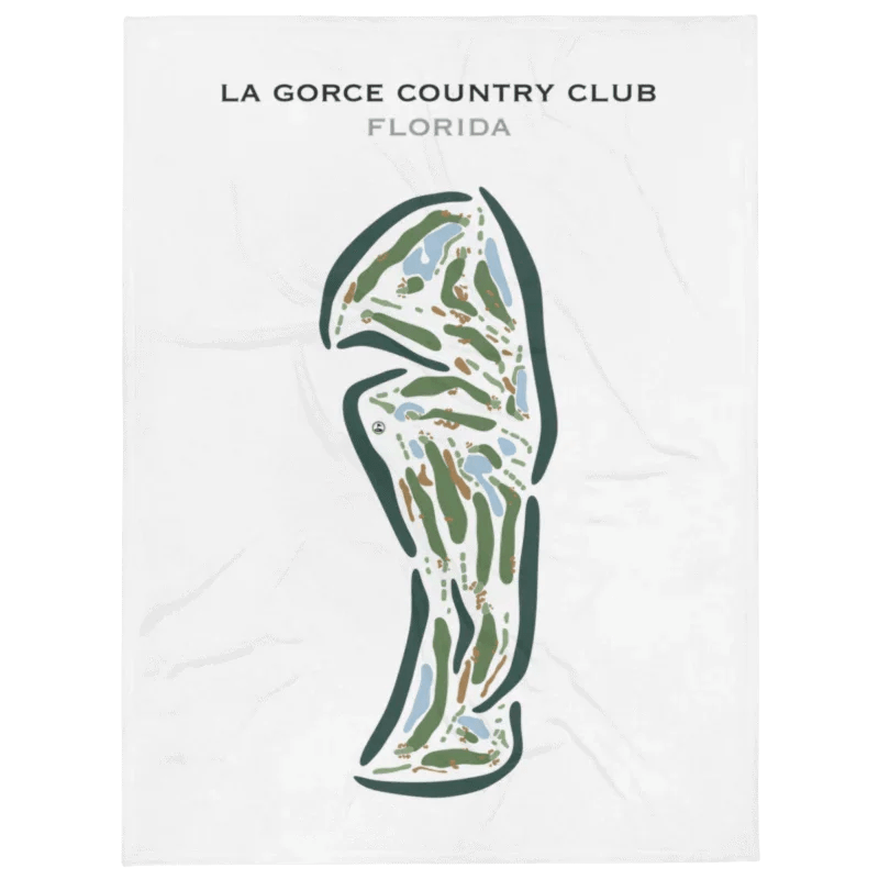 La Gorce Country Club, Florida - Printed Golf Courses