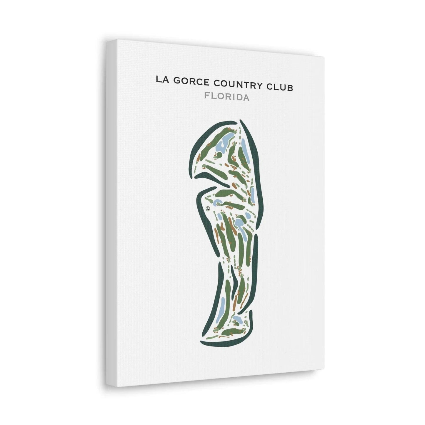 La Gorce Country Club, Florida - Printed Golf Courses