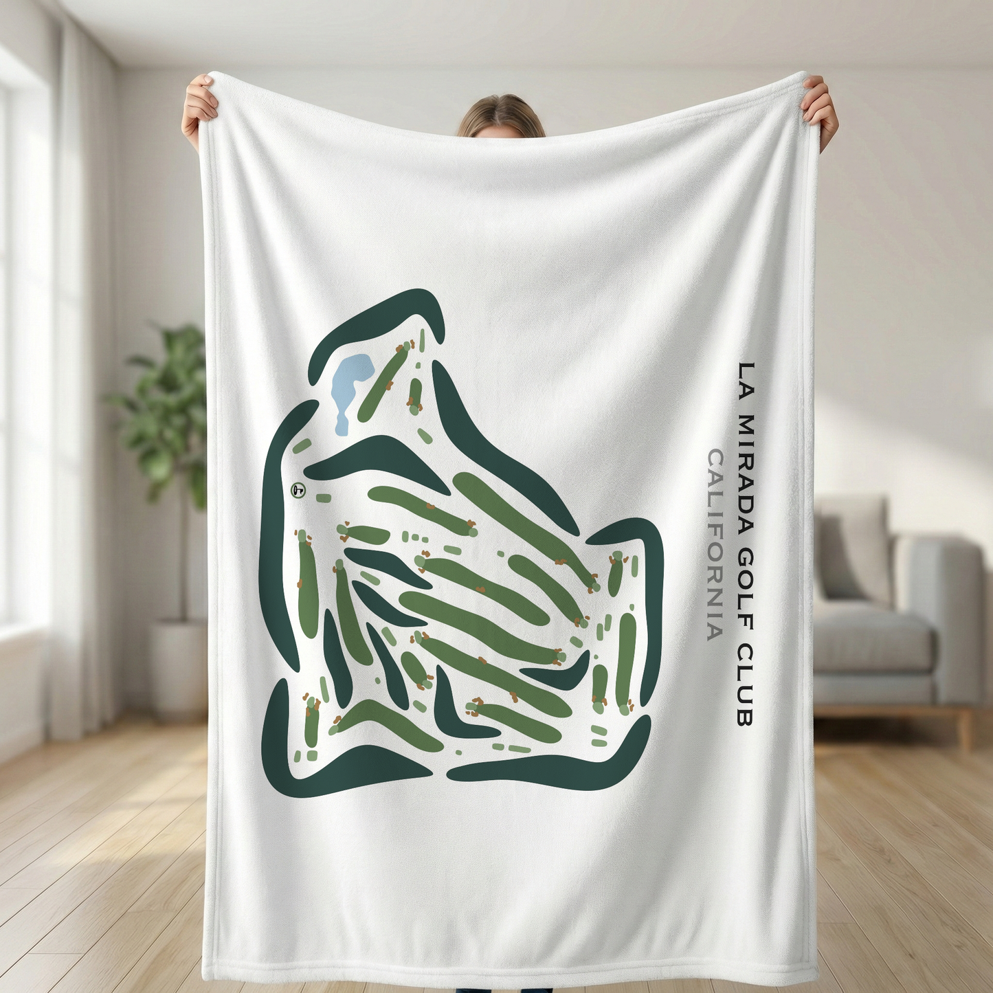 La Mirada Golf Club, California - Printed Golf Courses