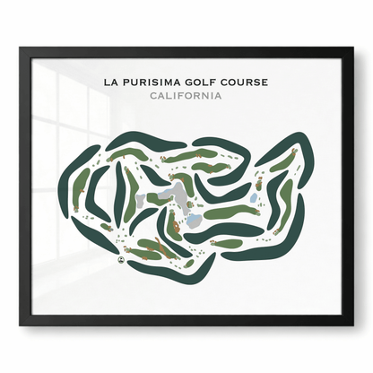 La Purisima Golf Course, California - Printed Golf Courses