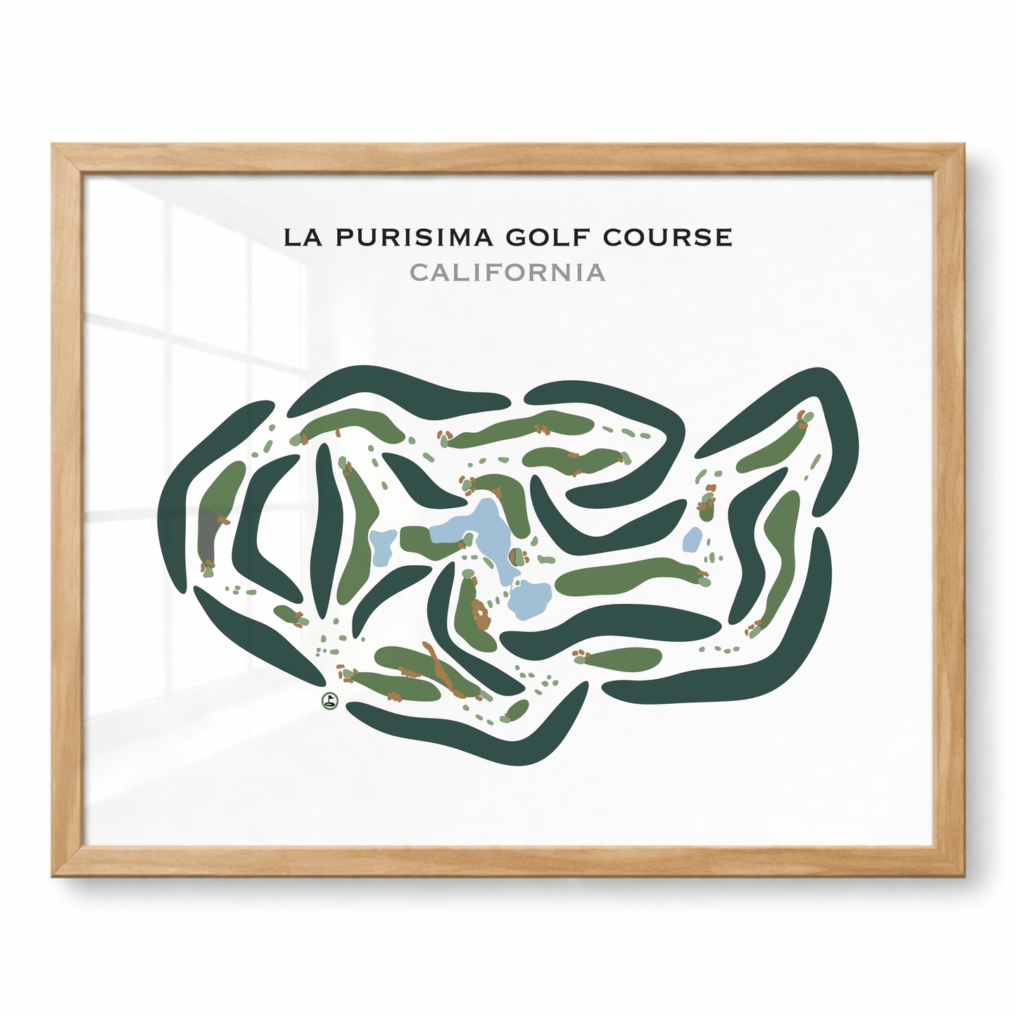 La Purisima Golf Course, California - Printed Golf Courses