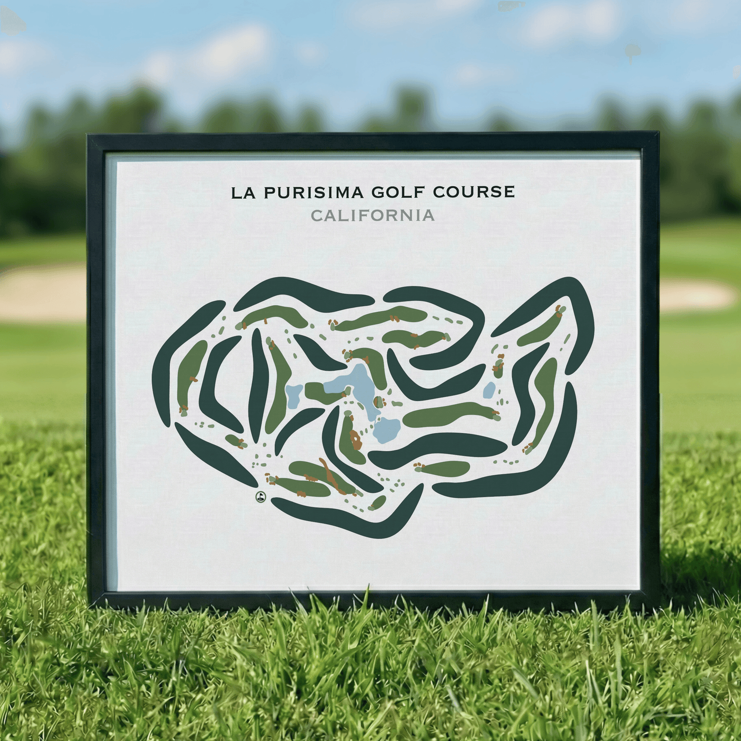 La Purisima Golf Course, California - Printed Golf Courses