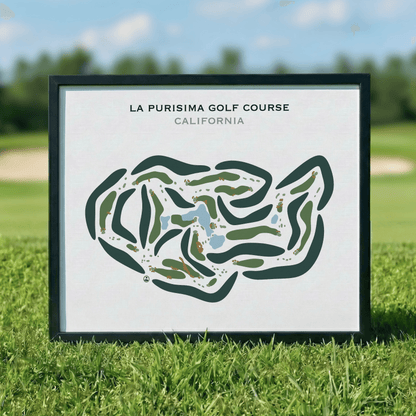 La Purisima Golf Course, California - Printed Golf Courses