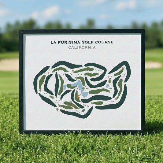 La Purisima Golf Course, California - Printed Golf Courses
