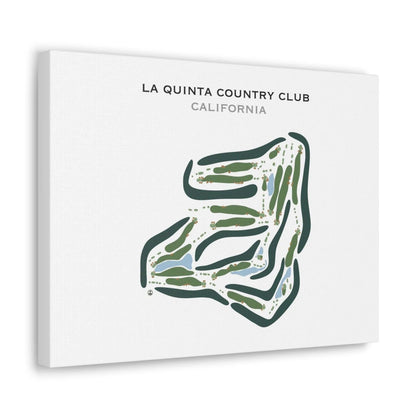 La Quinta Country Club, California - Printed Golf Course