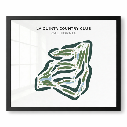 La Quinta Country Club, California - Printed Golf Courses