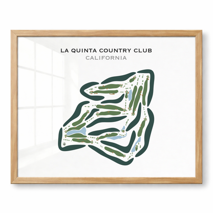 La Quinta Country Club, California - Printed Golf Courses