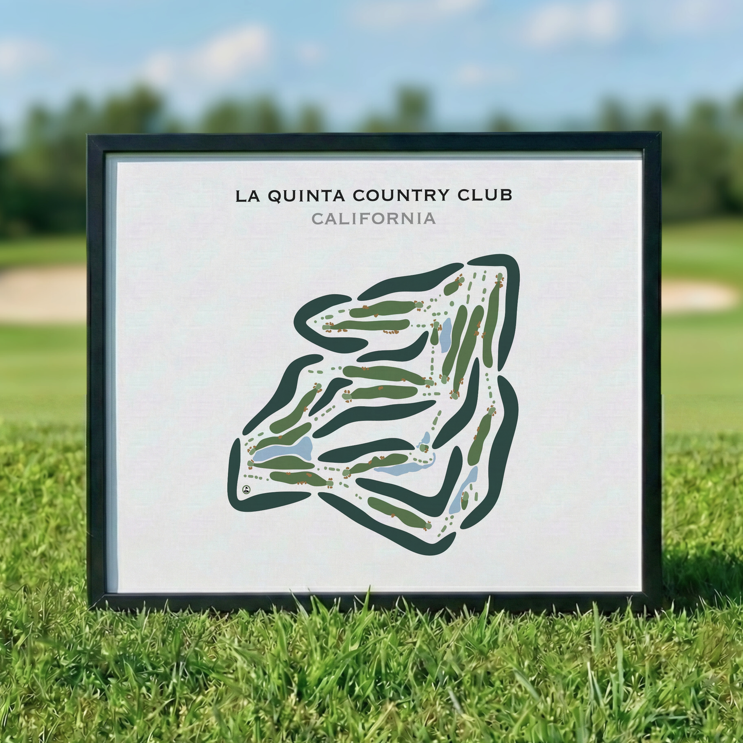 La Quinta Country Club, California - Printed Golf Courses