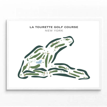 La Tourette Golf Course, New York - Printed Golf Course