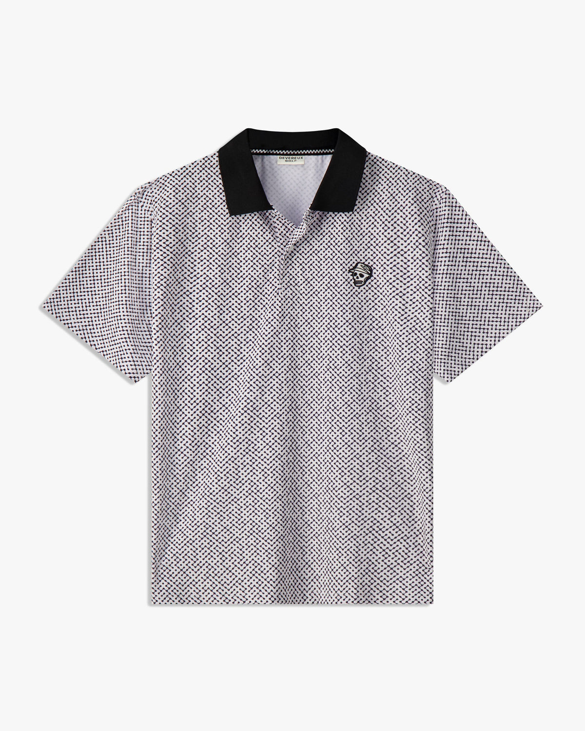 Labyrinth Polo - White / Black